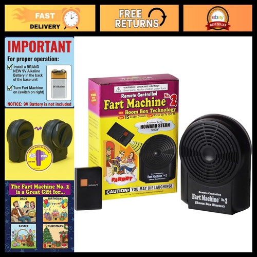 Remote controlled fart - controlled, machine