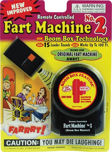 Remote controlled fart machine - remote,