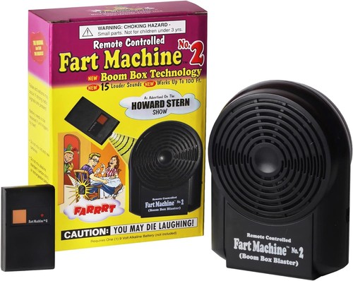 Remote controlled fart machine - controlled,